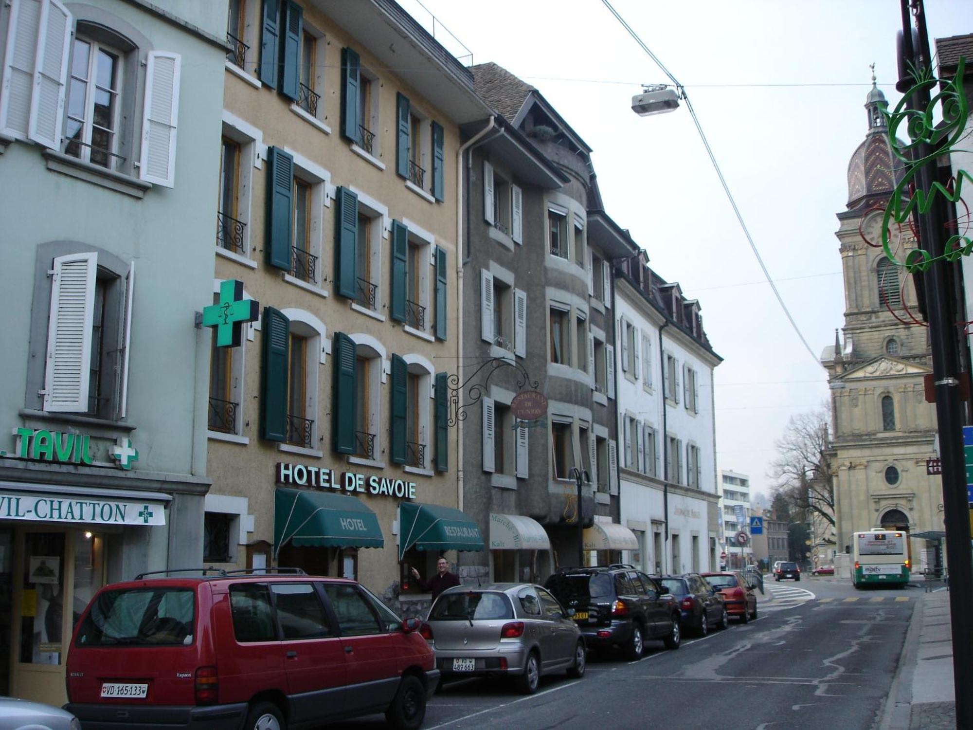 Hotel De Savoie Моржес Екстериор снимка