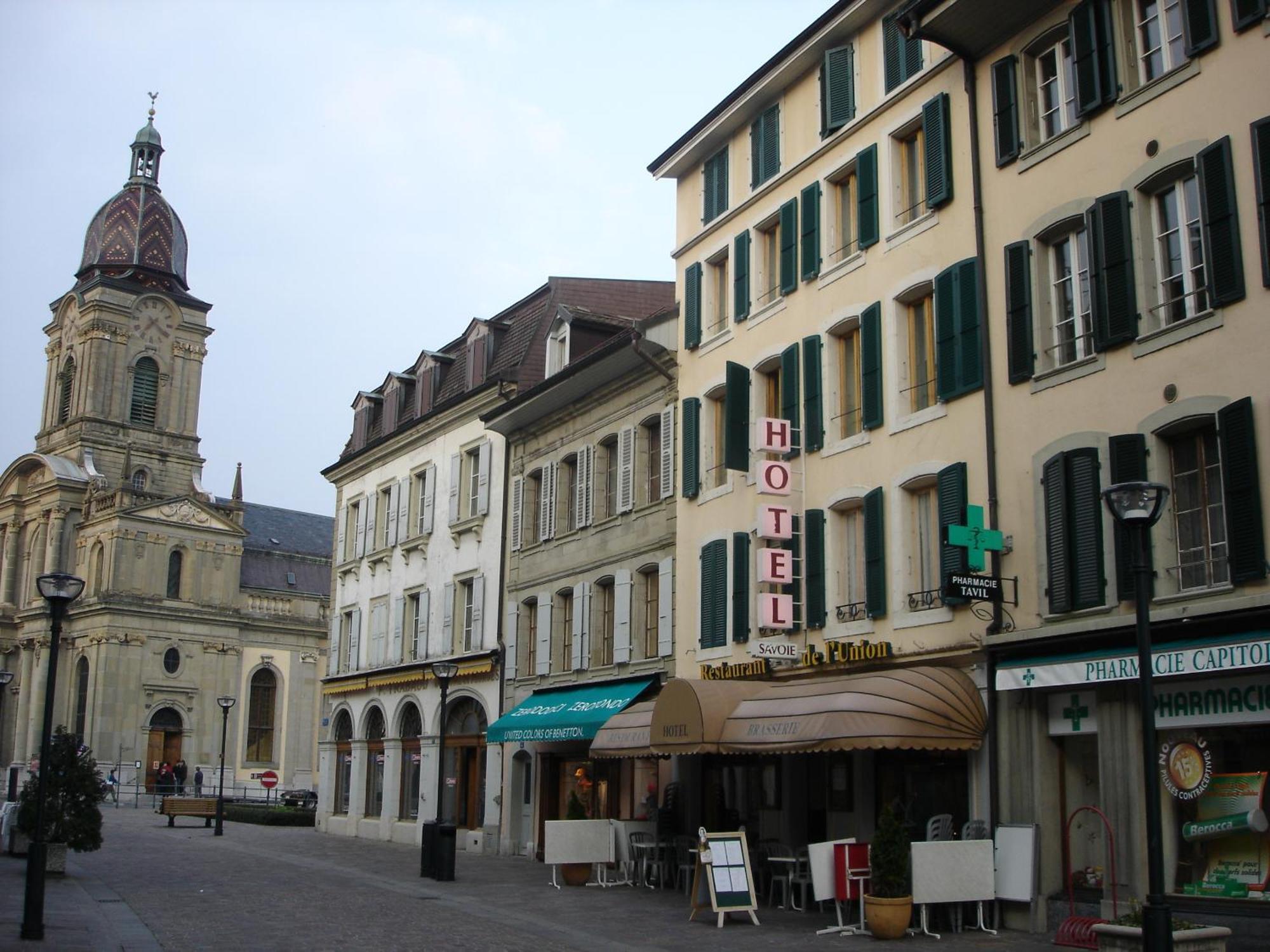 Hotel De Savoie Моржес Екстериор снимка